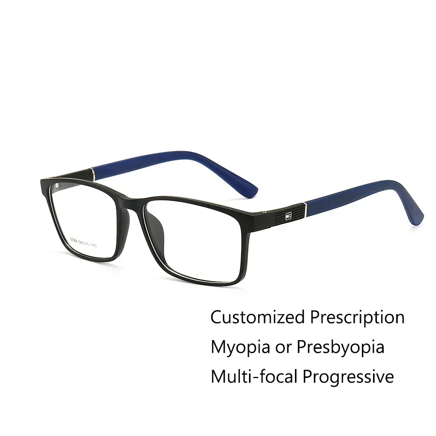 Lunettes de lecture photochromiques pour myopie, Prescription personnalisée pour hommes et femmes, monture TR90, lentille progressive multifocale