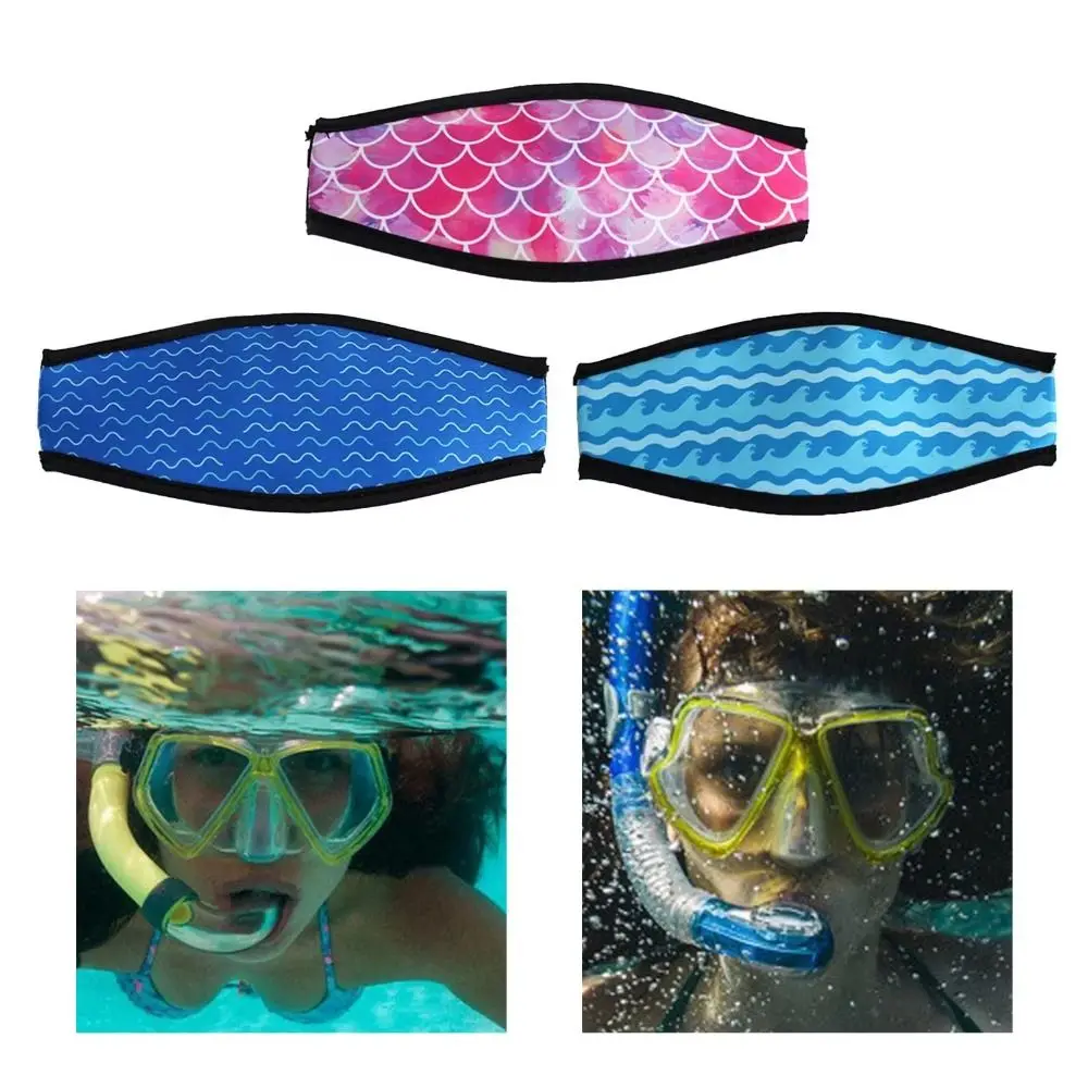 

Neoprene Diving Mask Strap Comfort Padded Hair Protective Diving Strap Cover Long Hair Hair Wrap Diving Mask Protector