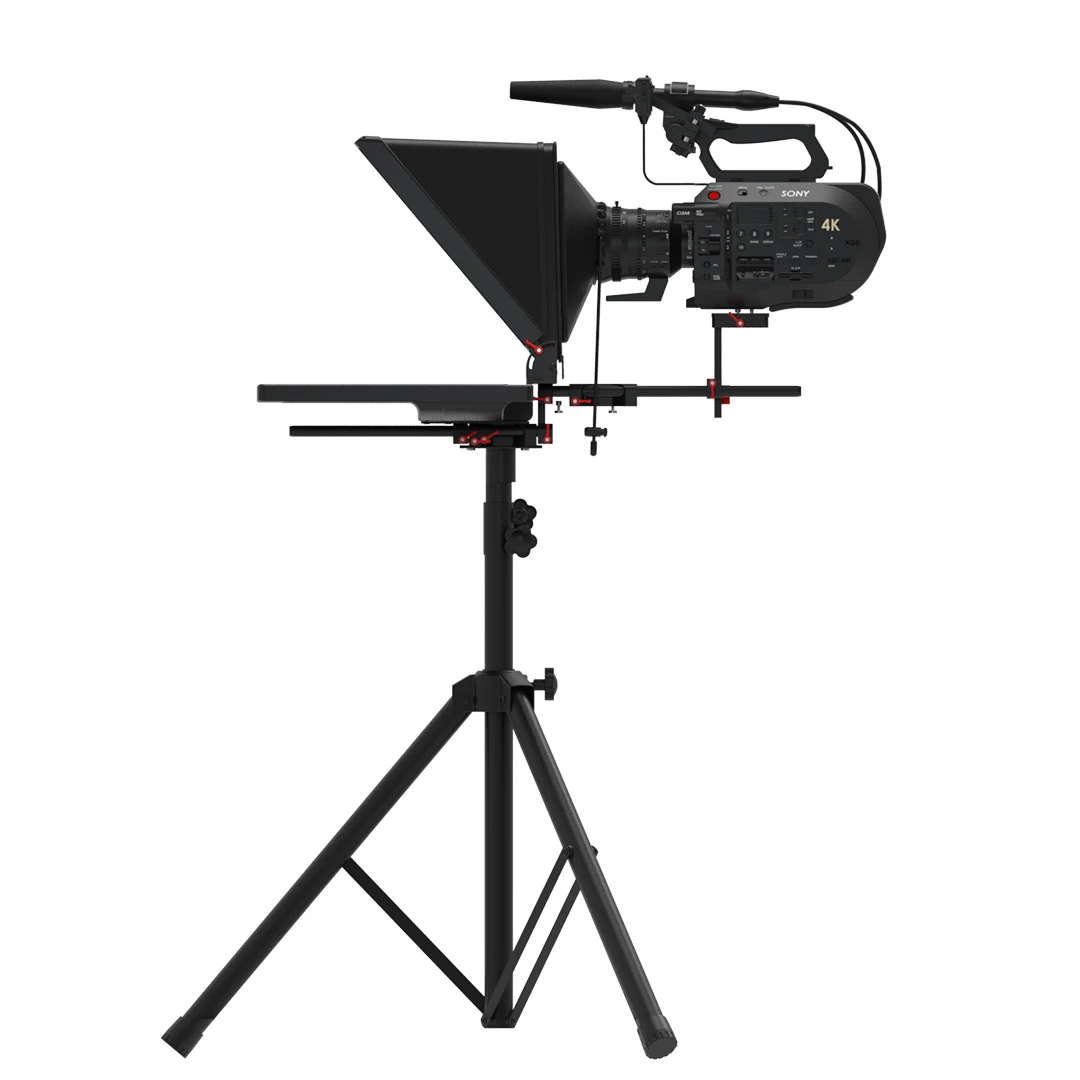 TYSTvideo Professionele uitzending gradecast teleprompter 24inch Studio-gebruikt voor Live Show