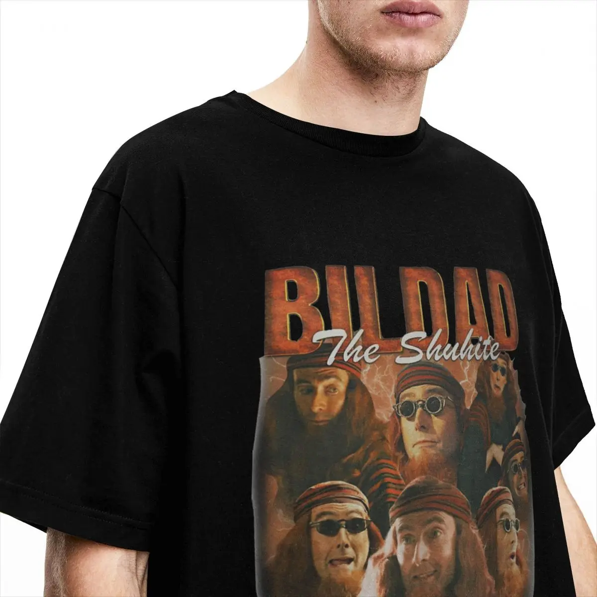 Bildad The Shuhite Good Omens Men Women T Shirt Merch Novelty Tee Shirt T-Shirt Cotton Plus Size Clothing