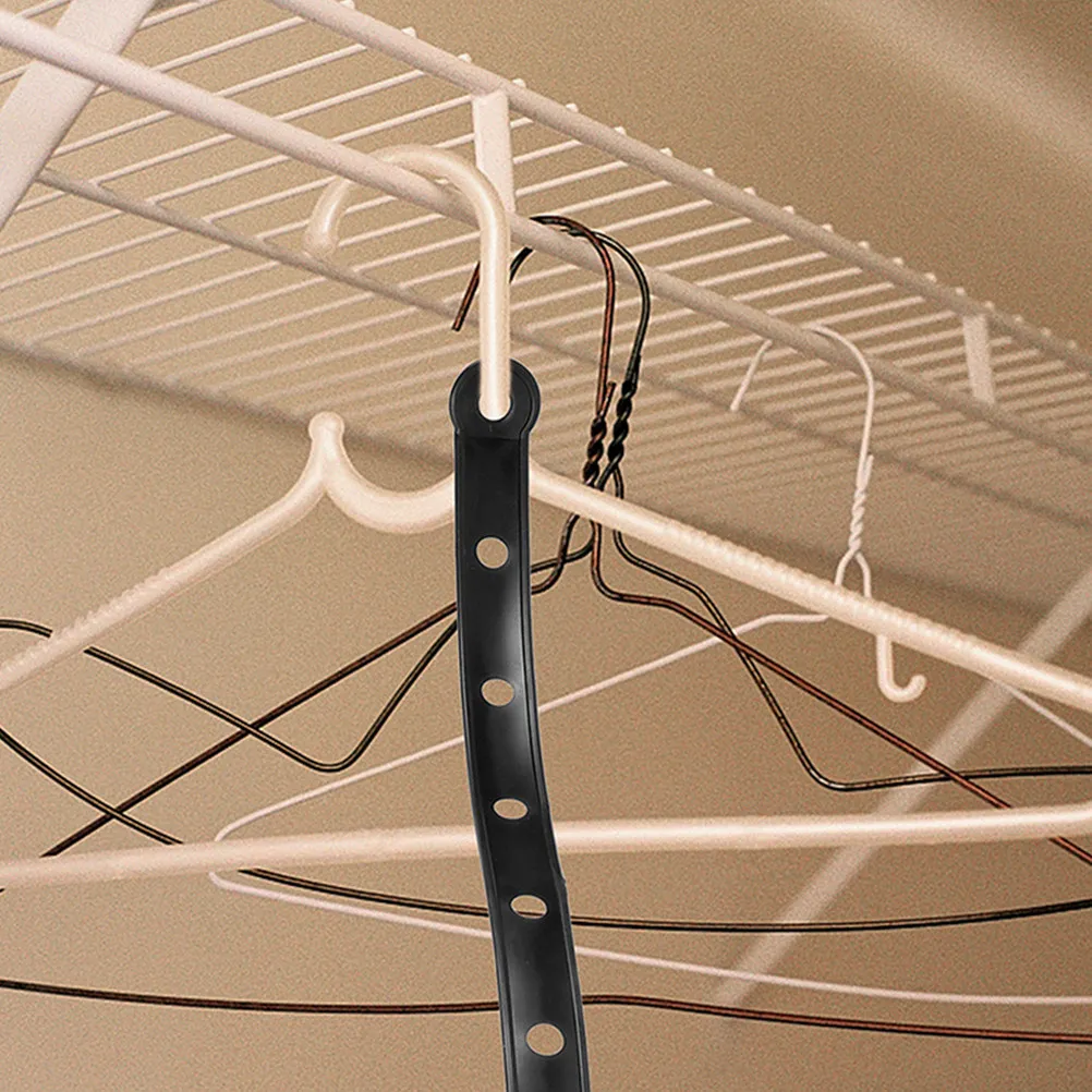 Cascading Hanger Connection Strip Plastic Hanging Display Strips Retail Clothes Store SpaceSaving Multifunctional Closet