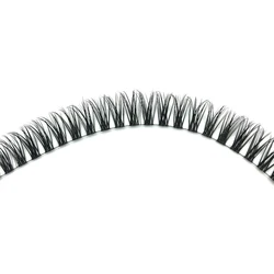 YGirlash Soft Ribbon Segmented False Lashes Bundles Eyelashes DIY Individual Clusters Lash Extensions Faux Mink Dramatic Lashes