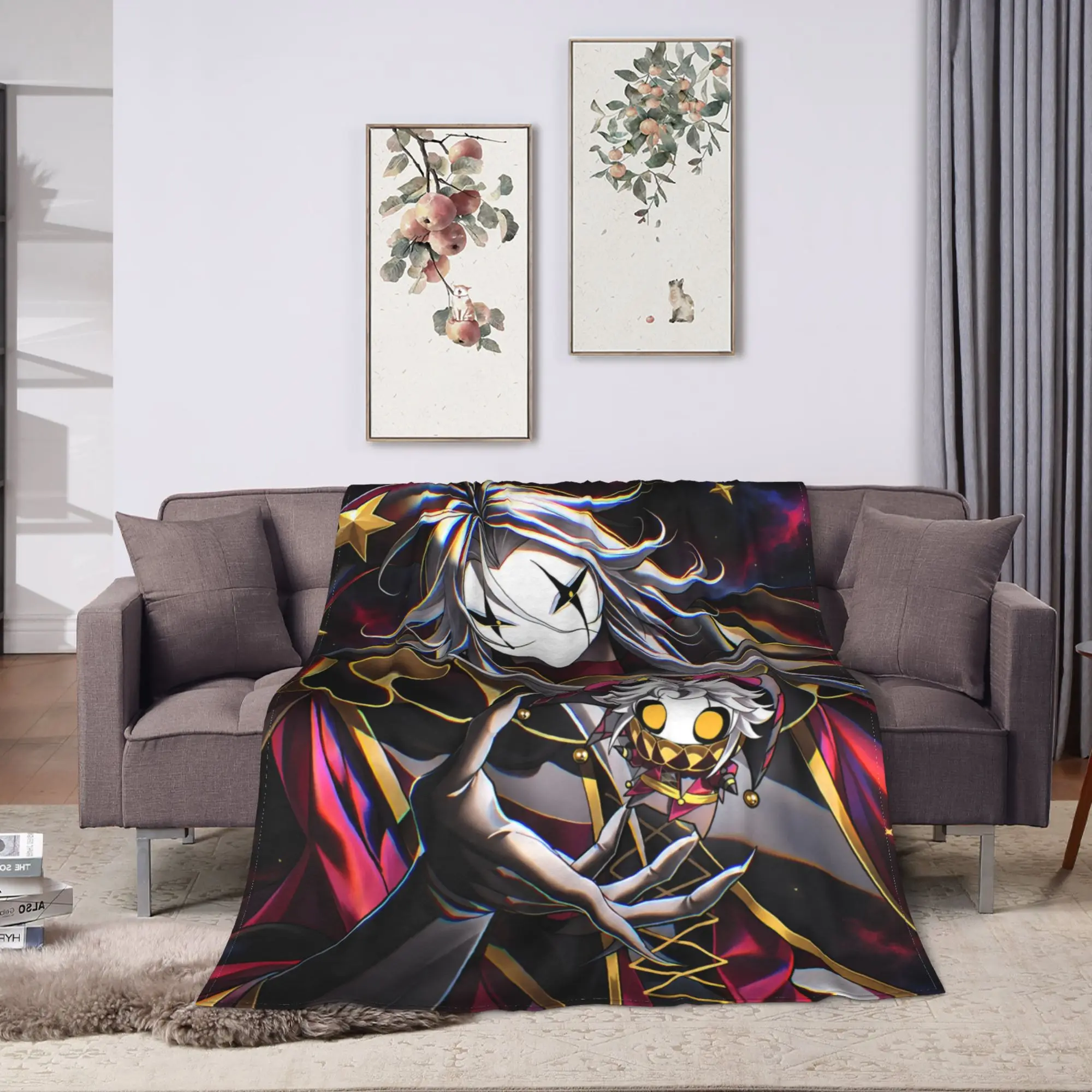 Freak Circus Silver Warrior Blankets Quality Super Warm  Throw Blanket Winter Boy Girl Living Room Print Bedspread