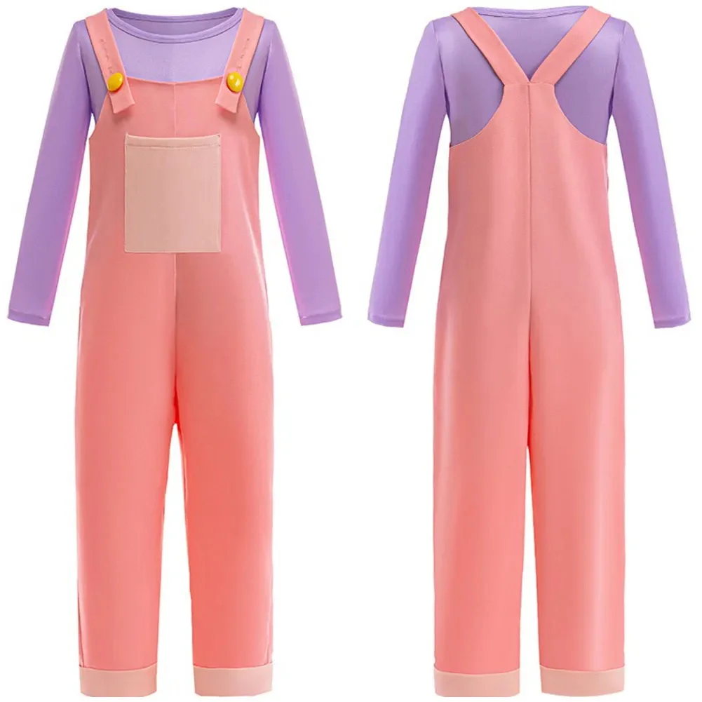 New Children's Backpack Pants Two-Piece Cosplay Digital Circus Jax Costume Girl's Casual Suit 2-10Y