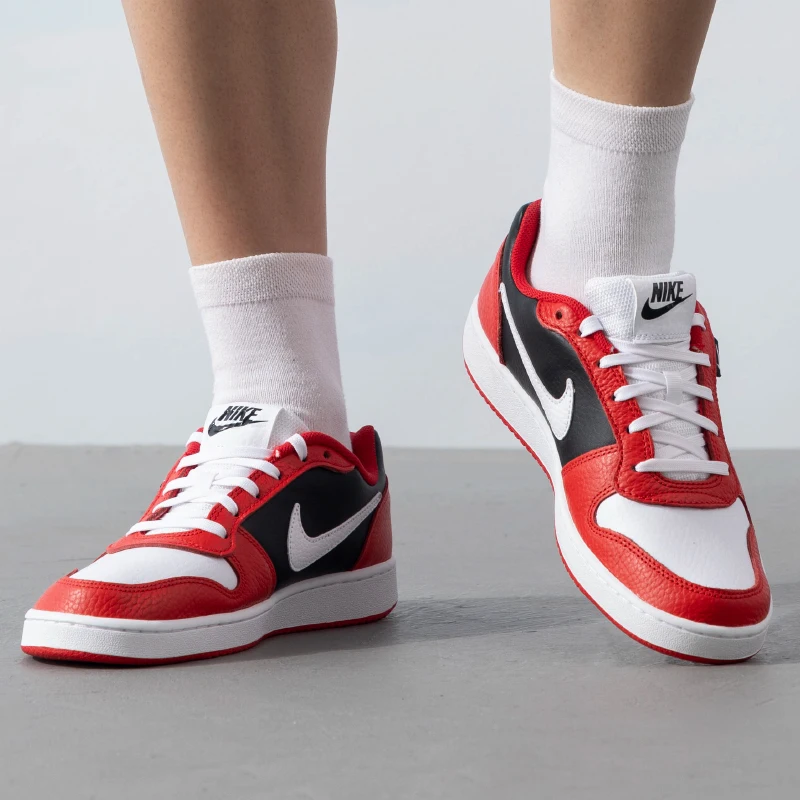 Nike Men's Shoes Ebernon Low Prem Low-Top Sneakers Classic Trendy Fashion Replica Shoes Street Fashion Casual Shoes Aq1774-101 view 4