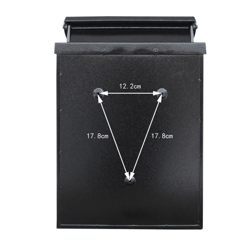Password lock European-style villa community entrance address custom mailbox outdoor household rainproof wall-mounted mailbox