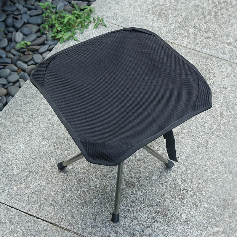 WESTTUNE Portable Folding Stool Lightweight Stainless Steel Beach Stool Outdoor Fishing Chairs for Travel Camping Picnic BBQ - view 6