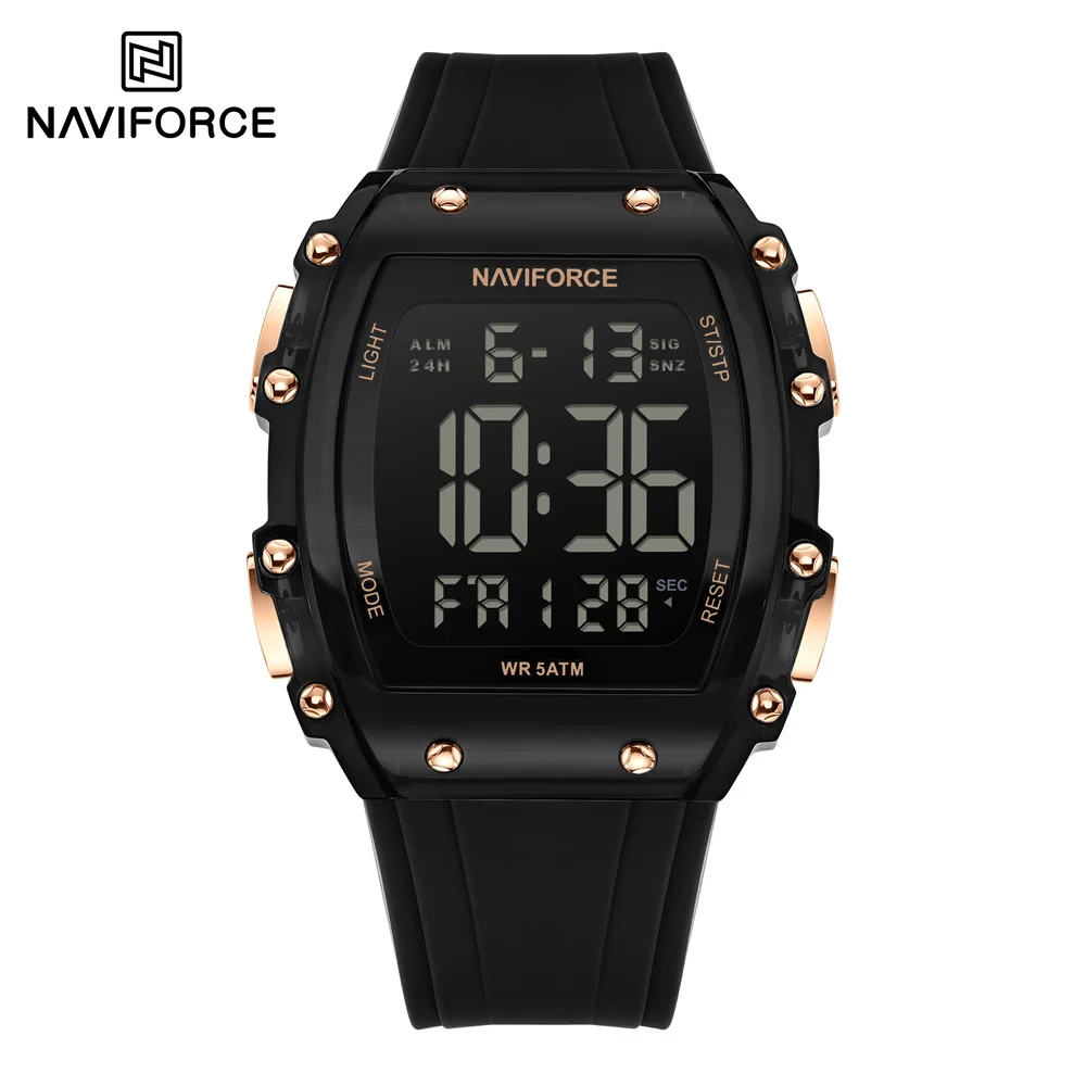 

NAVIFORCE NF6107 Digital Watch Men Military Sport Chronograph Date Stopwatch Waterproof Original Electronic Clock