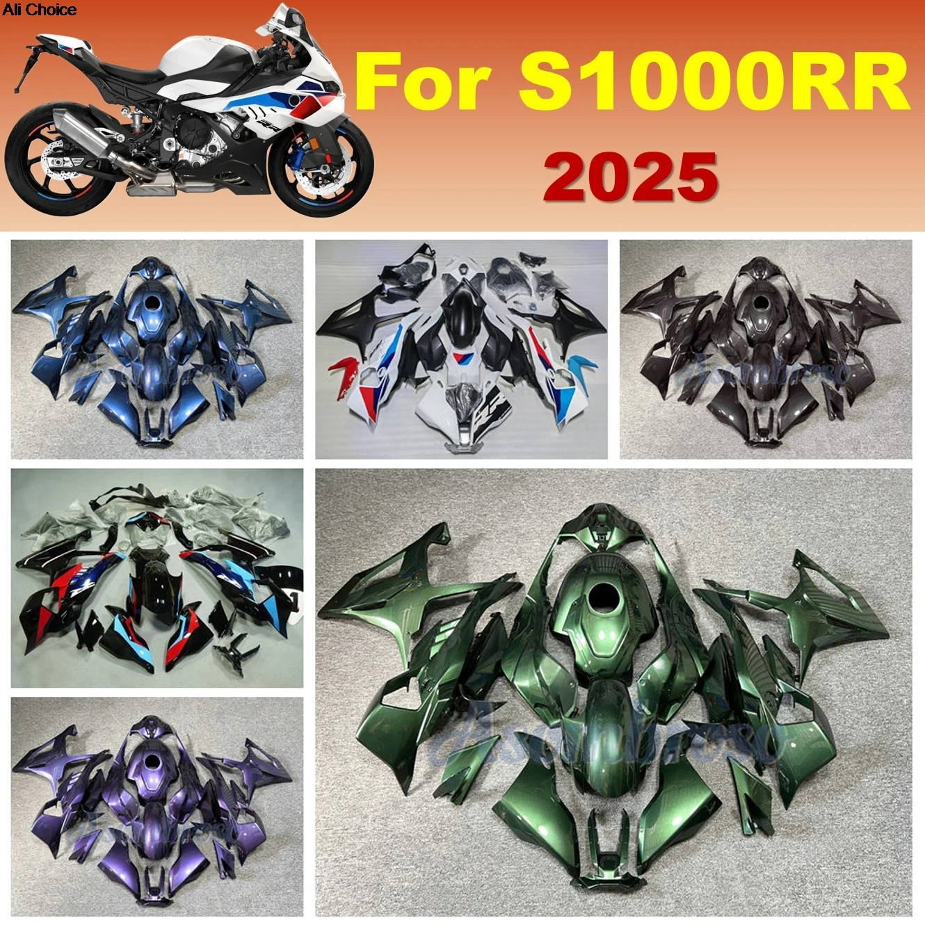 

New ABS Fairing Kit fit For S1000RR 2025 S1000 RR ABS Plastic Injection Motorcycle Bodywork Set
