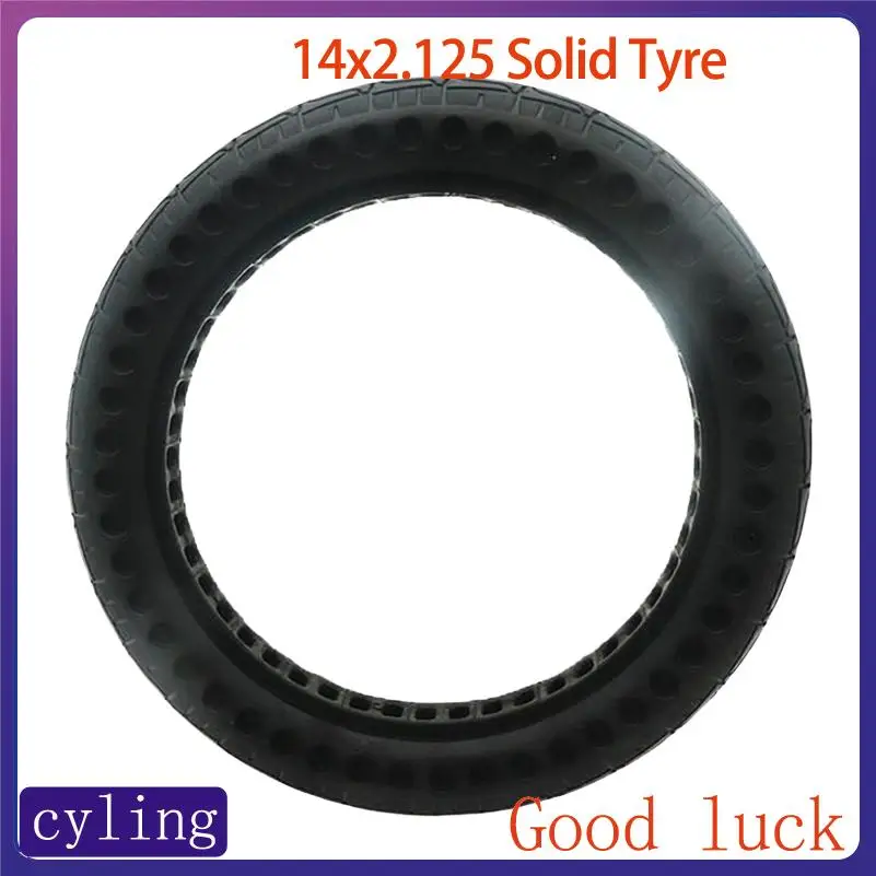 

Созданные для складных электровелосипедов, эти взрывозащищенные цельнолитые шины размером 14x2.125 обеспечивают комфортную и долговечную езду на 14-дюймовых колесах.