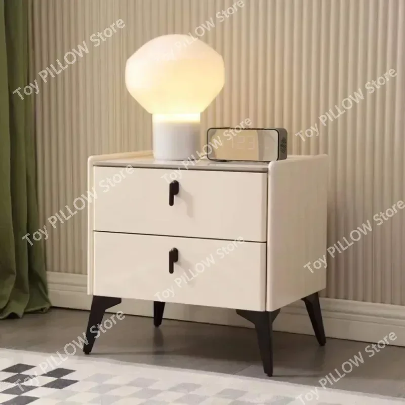 Dressers Hallway Bedside Cabinet Lateral Storage Wooden Auxiliary Bed Table Nordic  De Chevet Livingroom Furniture Sets