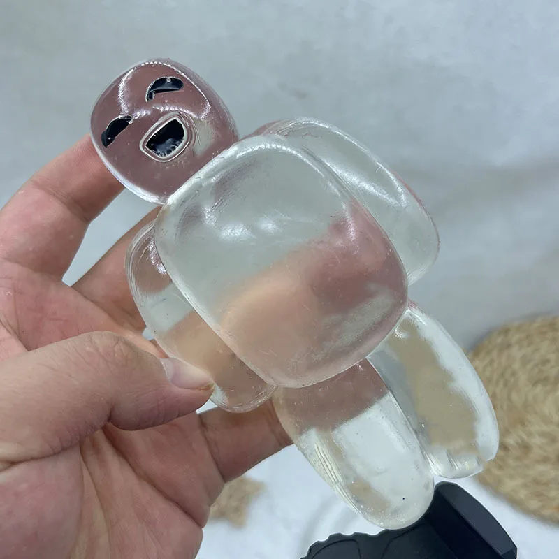 1 pçs robô squeeze brinquedos super macio e bonito descompressão e liberação lento rebote brinquedo presente de aniversário juguetes