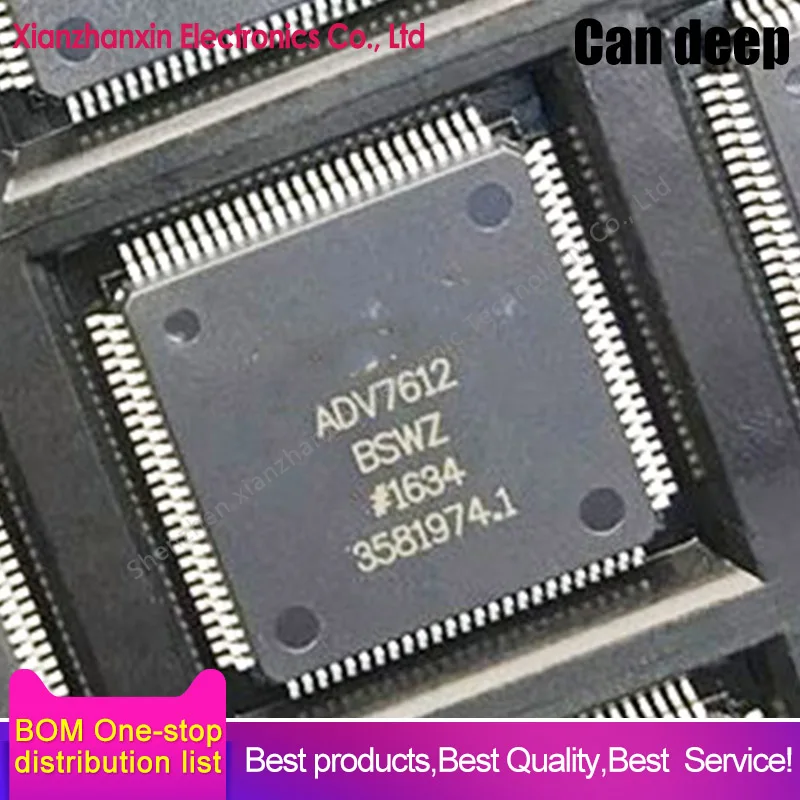 1PCS/LOT ADV7612BSWZ ADV7612 QFP100 Video interface chip in stock