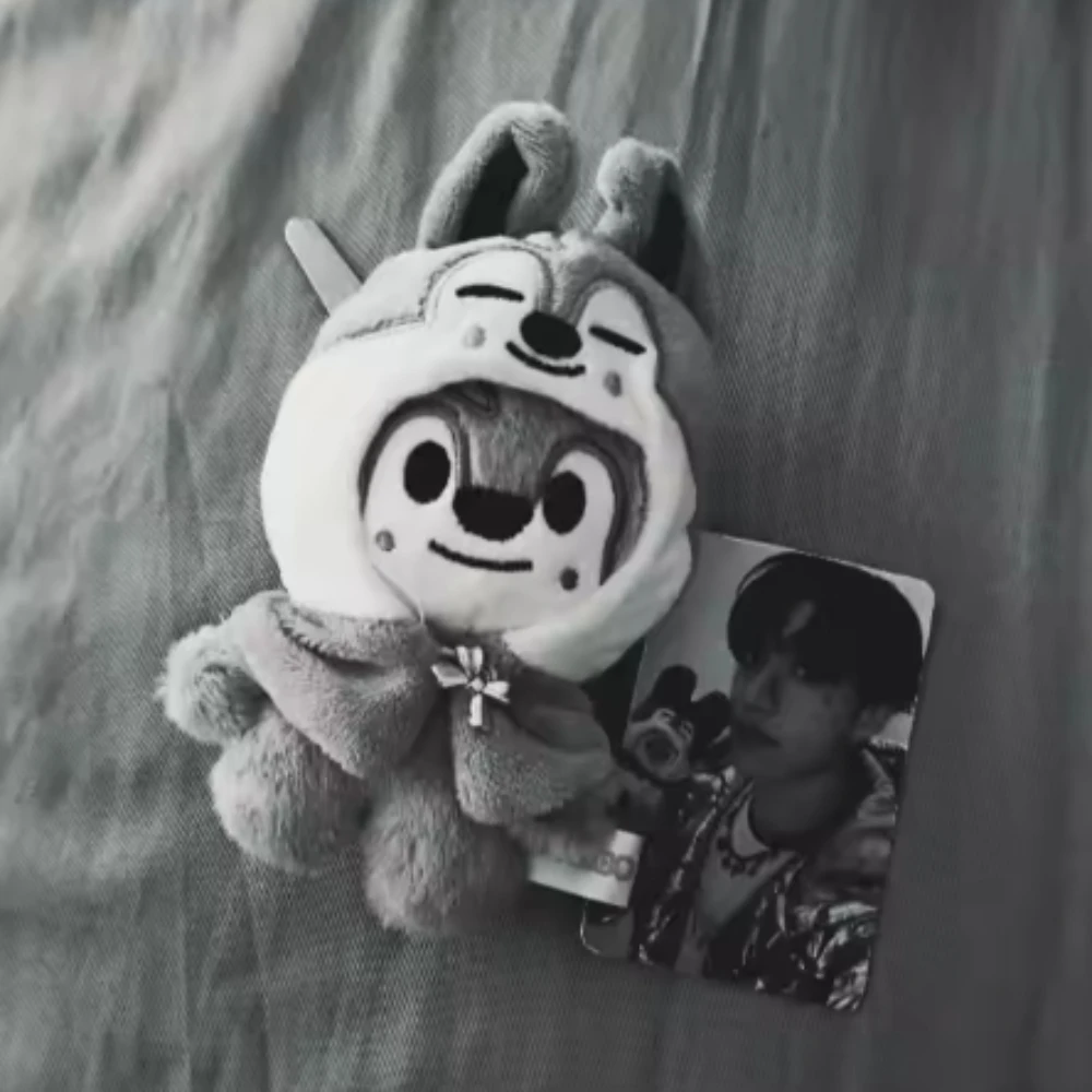 New KPOP Skzoo Plush Keychain Korean Ide Pendant Toy Keychain Fan Collection Giftsol Felix HyunJin Jisung Plush Cartoon