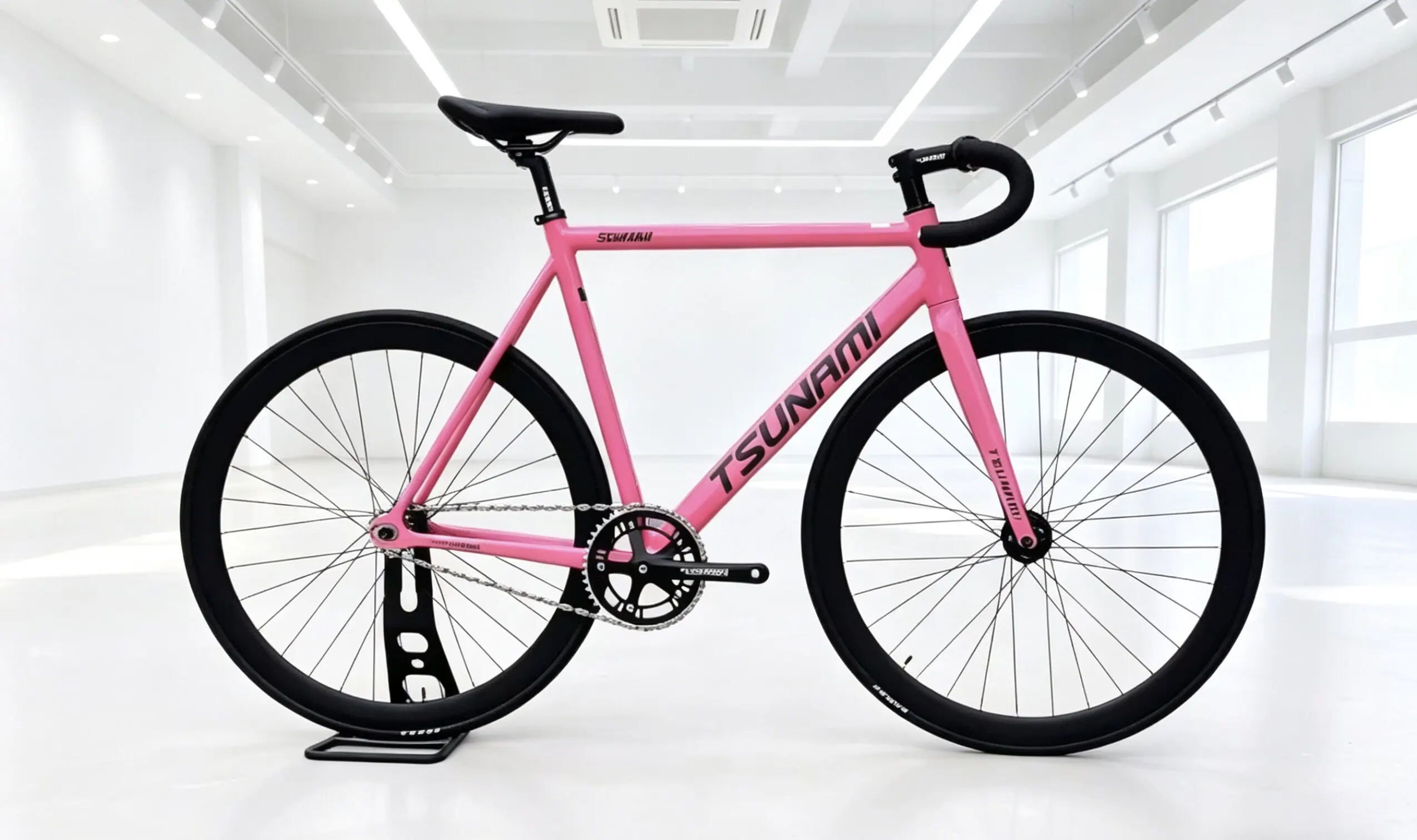 TSUNAMI SNM100 Fixed Gear Bicycle 6061 Aluminum Alloy Racing Track