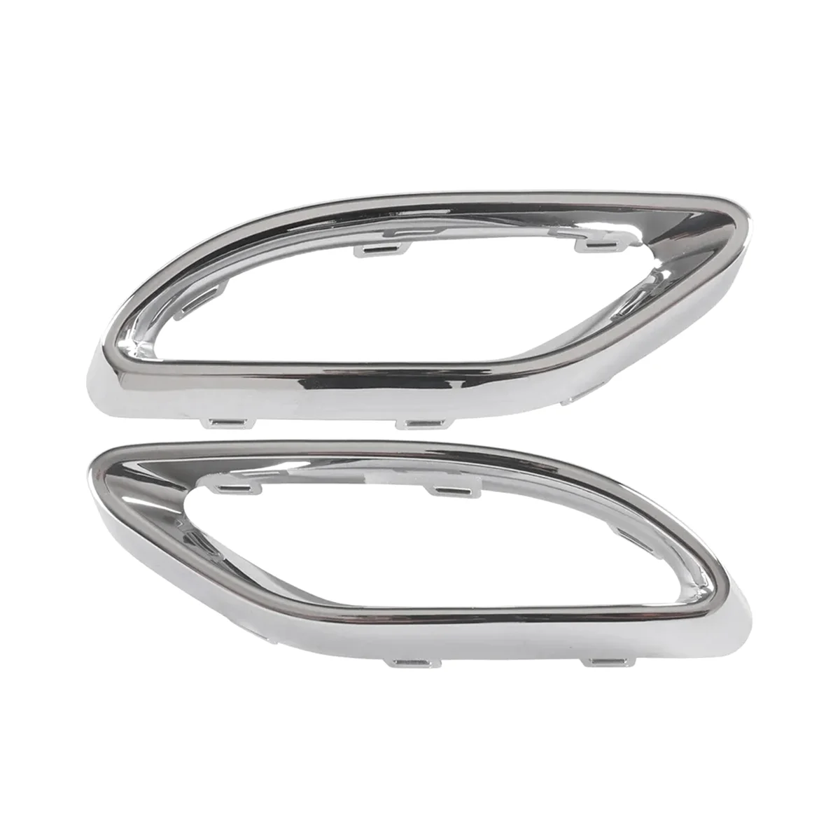 

Left&Right Rear Exhaust Pipe Trim Bezel Tailpipe Cover Trim for Mercedes Benz W177 W238 E W205 A2058852221 A2058852321