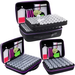 DIY Diamond Painting Embroidery Storage Box, Nail Art Jewelry Rhinestone Mosaic Storage Container, Multifunctional Storage Box