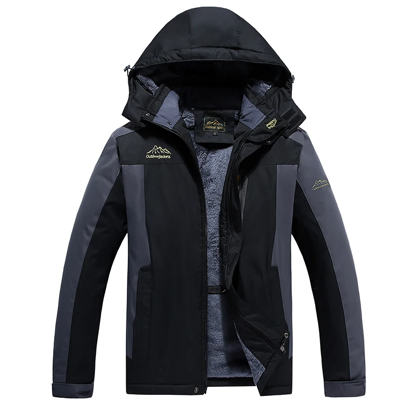 

9xl Thermal Jacket Winter Parka Men Windbreak Thick Warm Windproof Coats Male Military Hooded Jackets Men's Winter Warm Jackets