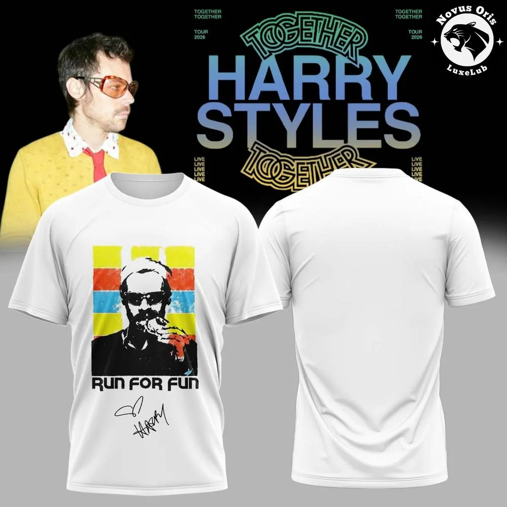 2026 Harry Styles World Tour Summer Men's and Women's Pure Cotton T-shirt Comfortable, Breathable, High Quality Ins Y2k