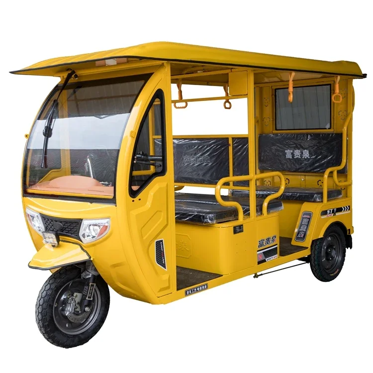 Taxi Passenger Tricycles Bajaj Taxi For Sale Passenger Electric Auto Rickshaw Tuk Tuk