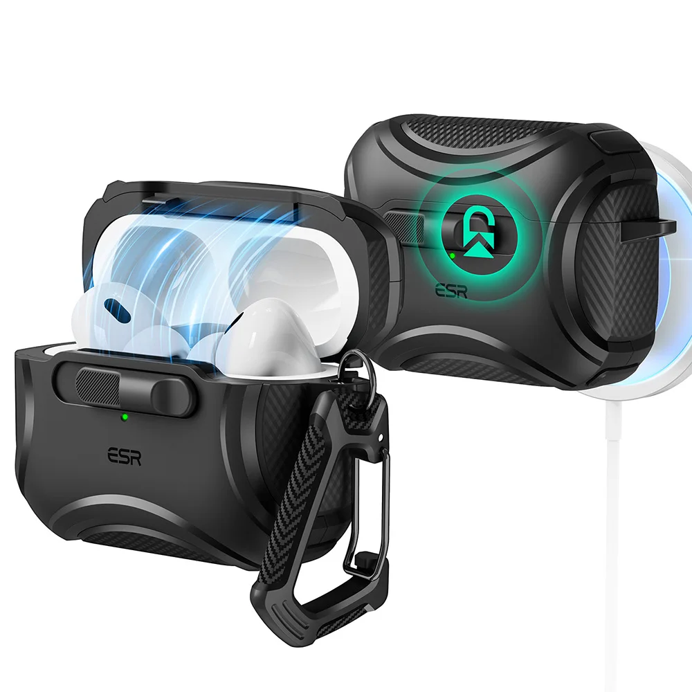 ESR AirPods Pro 2 ケース マグネティック対応