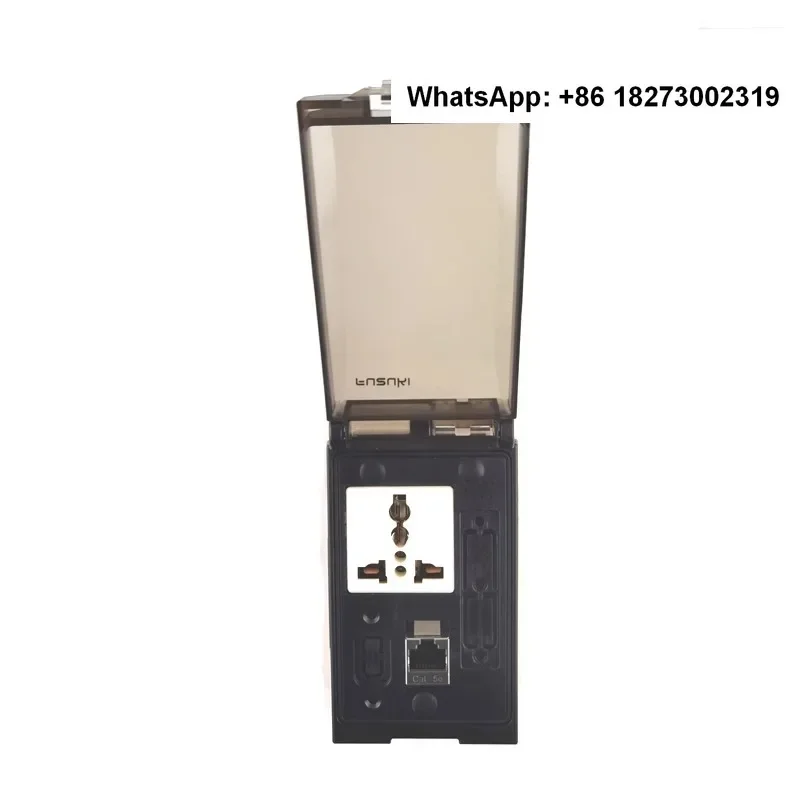 FUZUKI P11000-809 front panel interface combination socket network port RJ45 communication box