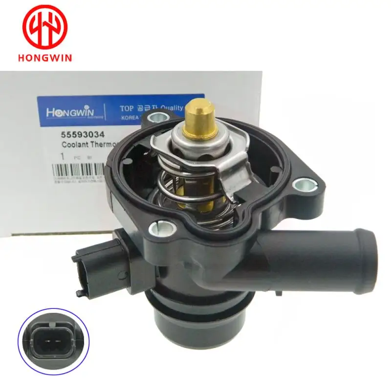 OEM 55593034 55565336 Engine Coolant Thermostat Fits For Chevrolet Cruze Sonic Trax Cruze Limited Buick Encore 1.4L 2011-2016