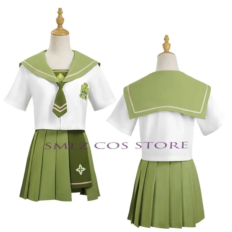 

AIAI 2025Smlz Nahida Cosplay Costume Game Genshin Impact Summer Student JK Uniform Dress Set Buer outfits for Comic Con Girl Wom