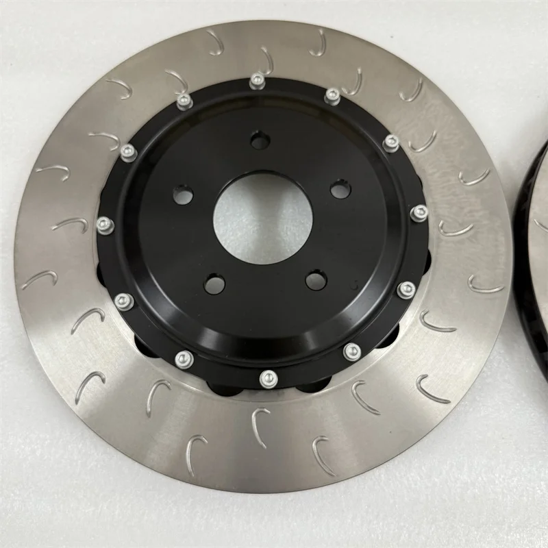 

Jekit Performance Design 6061 Aluminum 2-Piece Brake Rotors Disc Hat Disc for Audi S5 S6 S7 RS7 SQ7 A7 A6 Models