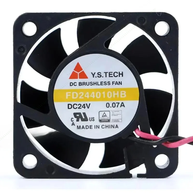 

W для Y.S TECH FD 244010 HB DC 24 В 0,07 А 40x40x10 мм 2-проводной охлаждающий вентилятор для сервера