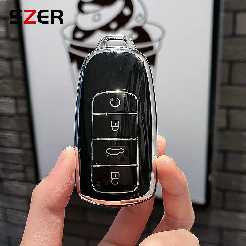 TPU Auto Schlüssel Fall Abdeckung Für Chery Tiggo 8 Pro Tiggo 8 plus Neue 5 plus 7pro Chery Tiggo 7 pro Max Omoda 5 C5 Modod Schutz Fob