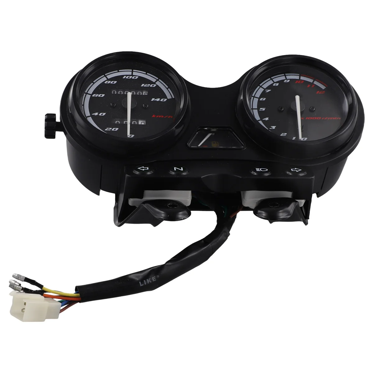Instrumento de medidor digital para motocicleta, velocímetro com display digital para yamaha ybr 125-l49a