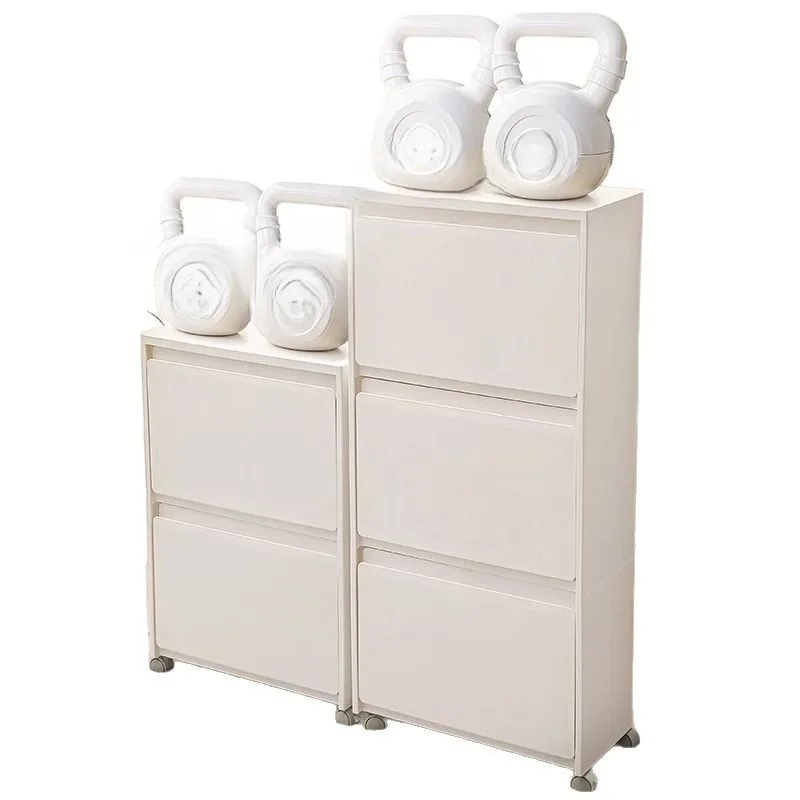 Removable storage cabinet Household under table Snacks toy storage cabinet with wheels