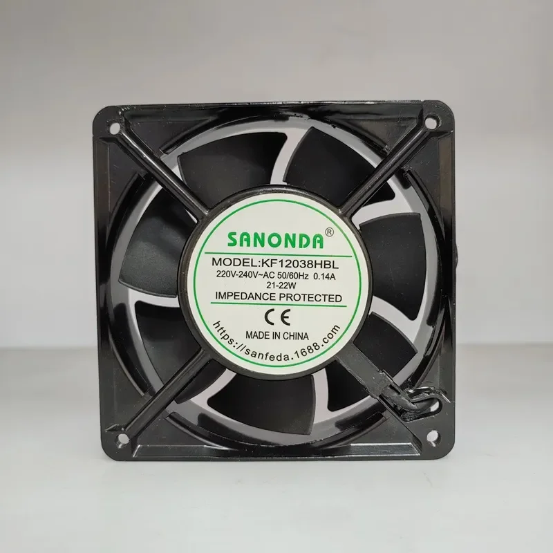 Cooling Fan for 12038 Axial Flow Fan for Distribution Cabinet for Electric Welding Machine 220V-240V 0.14A Large Air Volume