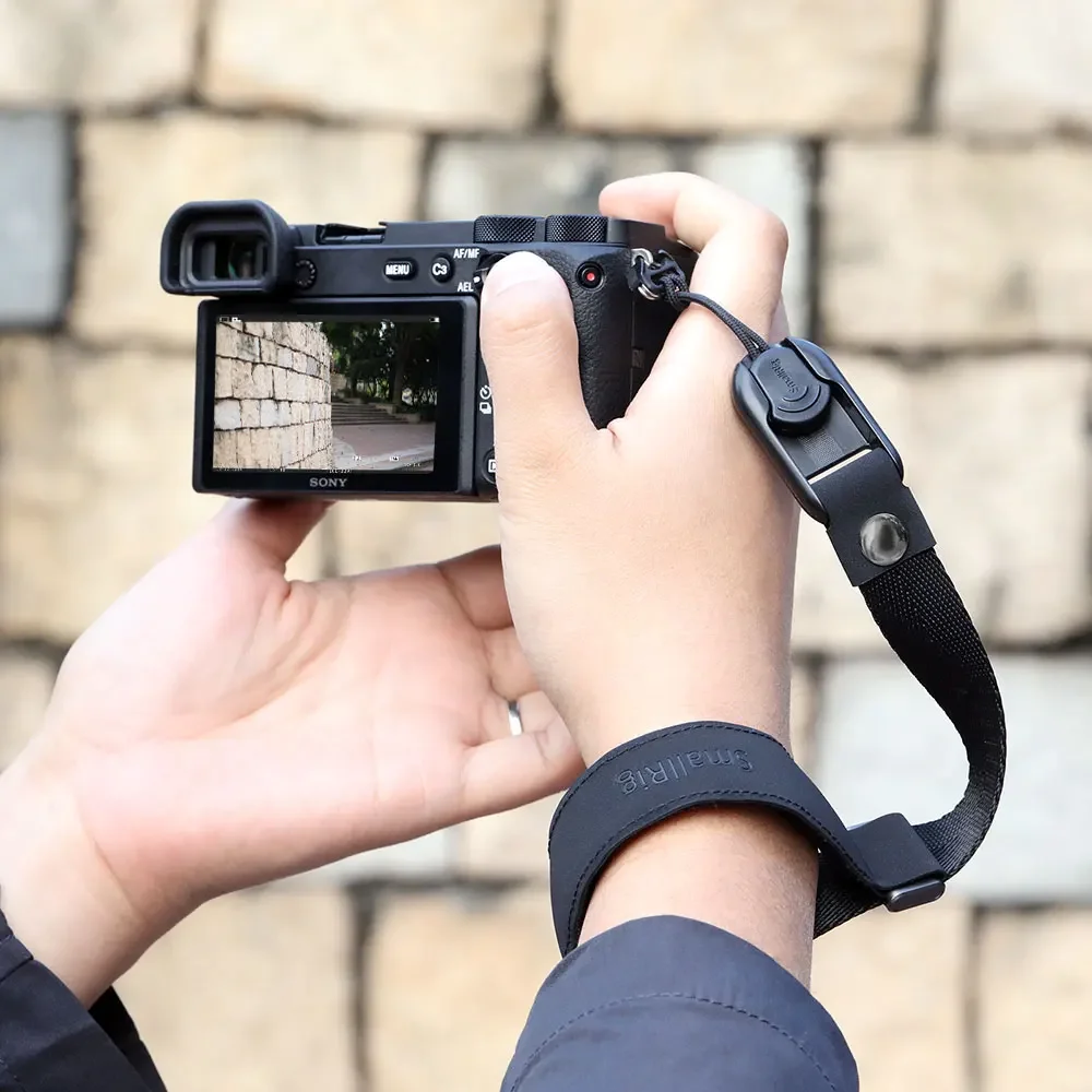 SmallRig Universal Camera Wrist Strap for Sony Canon Nikon Fujifilm Lumix Panasonic Olympus Leica SLR Wristband DSLR Accessories
