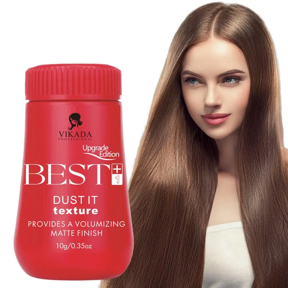 Polvo de pelo esponjoso para aumentar el volumen del cabello, polvo matificante/finaliza el diseño del cabello, Gel de estilismo, polvo para el cabello para hombres y mujeres W6H5