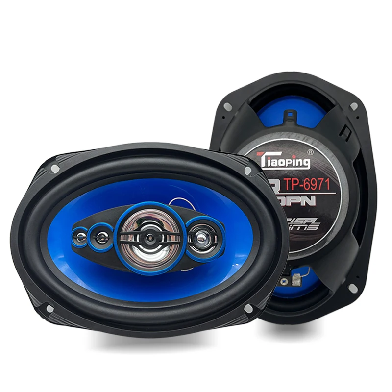 Factory New Style 1000W 6*9 Inch Car Radio Speaker 2 Way Coaxial Speakers for Car with Tweeter(1pair speaker)