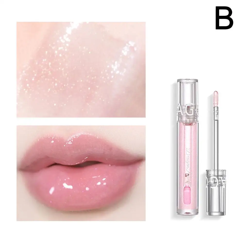 Mirror Water Gloss Lip Gloss Lipstick Lip Gloss Glass Student Lip Clear Toot Female Makeup Lip 5g Gloss Gloss K5A6