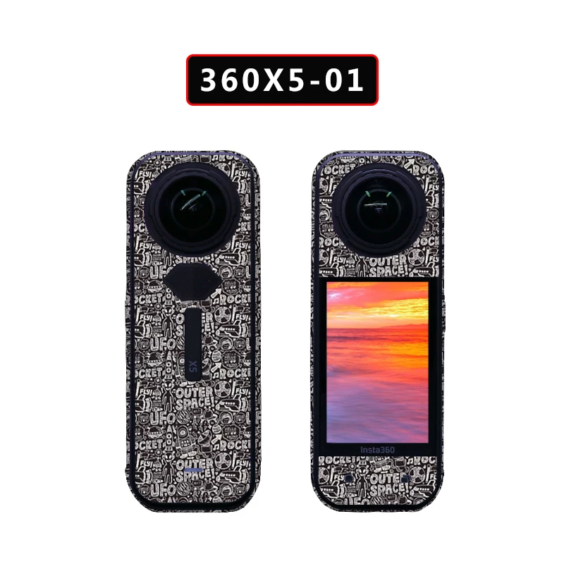 

Sticker For Insta360 X5 Waterproof Skins Camera Protection Scratch-Proof Cover PVC Colorful Sticker for Insta360 X5 Accessories