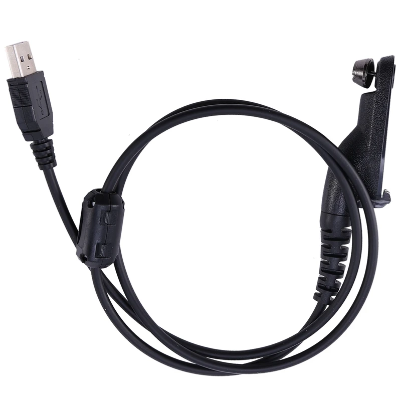 Cable de programación USB, Cable de plomo para Motorola Radio XPR XIR DP DGP APX Series Walkie Talkie, enchufe tipo L