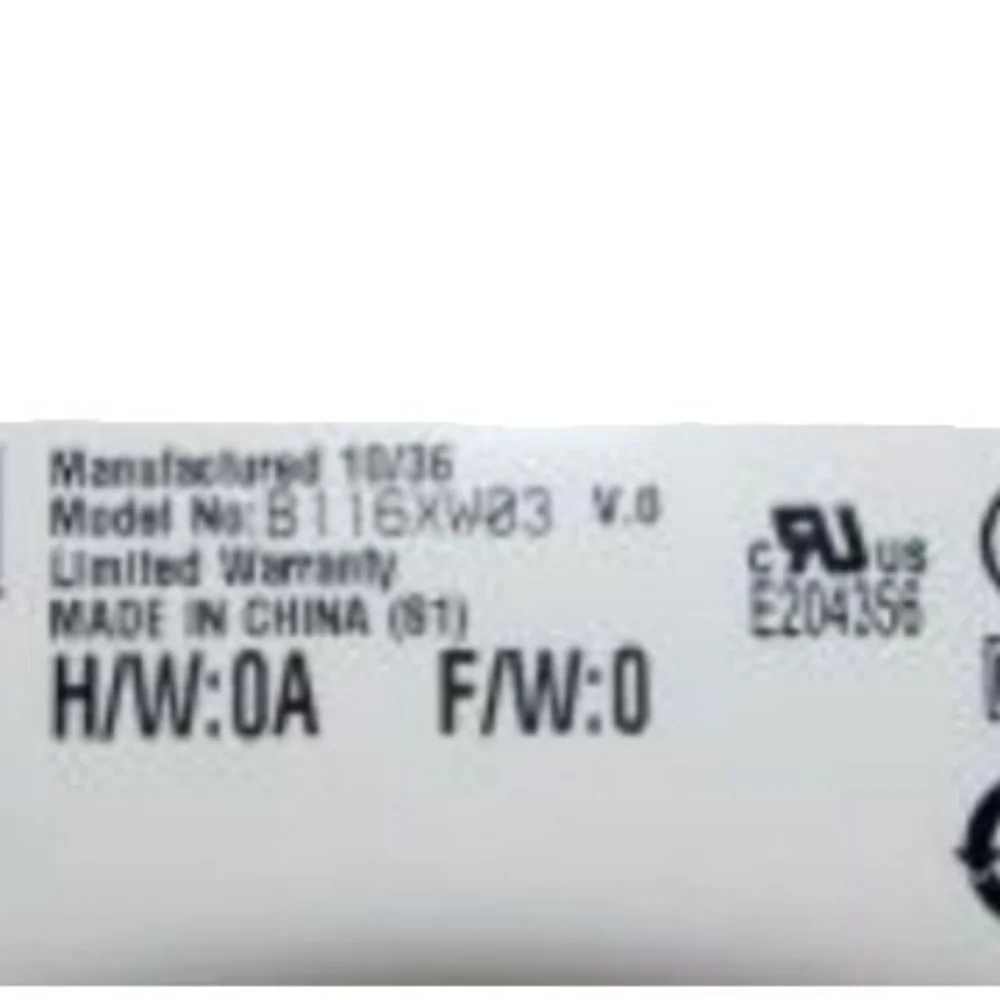 Tela LCD B116XW03 V0