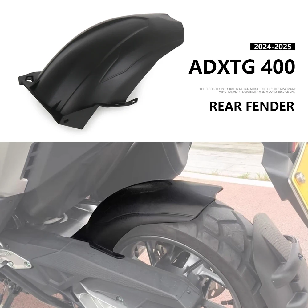 

For SYM ADXTG400 Tiger 400ADV 2024- ADXTG Motorcycle Extended Rear Fender Mudguard Wing Wheel Hugger Rear Extension Splash Guard