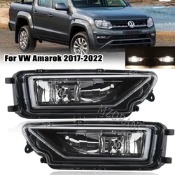 Gruppo fari fendinebbia per Volkswagen VW Amarok 2H 2017 2018 2019 2020 2021 2022 paraurti anteriore auto fendinebbia accessori auto