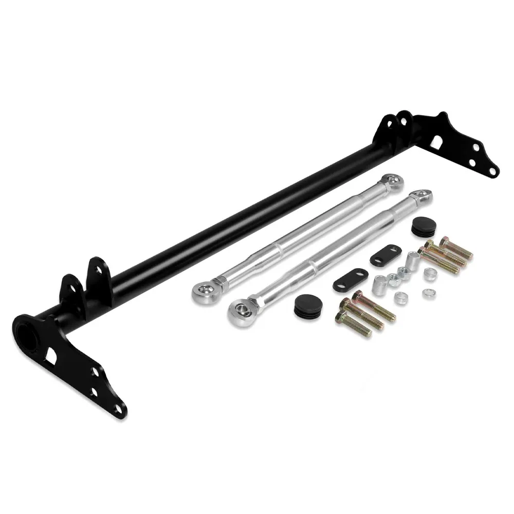 Aluminum Front Suspension Traction Control Tie Bar For Honda Civic CRX 1988-1991 Chassis Reinforcement Mod Accessories