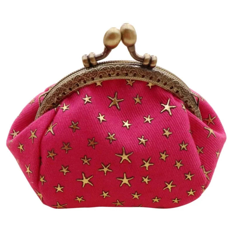 Denim Kleidung Münze Brieftasche fünfzackigen Stern kreative kleine Brieftasche Schlüssel Karte Tasche Retro handgemachte Damen halten kleine Tasche – Detail 2