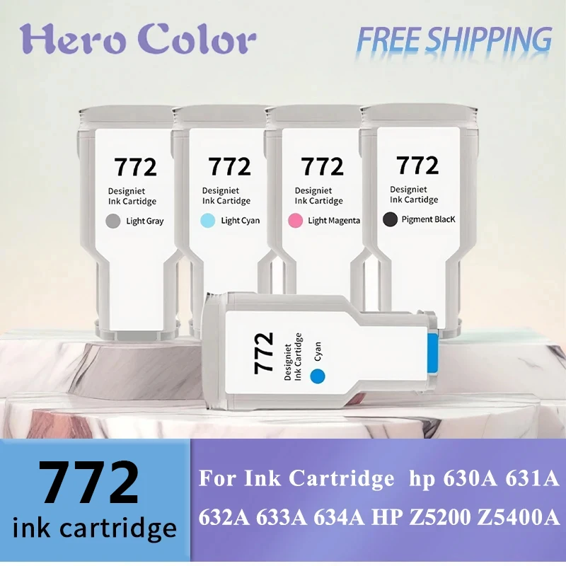 

Compatible for Ink Cartridge hp 630A 631A 632A 633A 634A HP Z5200 Z5400A