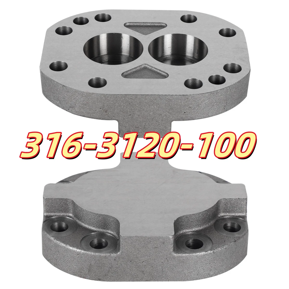 

High quality Parker Cast Iron Pump Parts 316-3120-100 for Gear Pump MHM75C878BEOL2511MG042 Construction Machinery