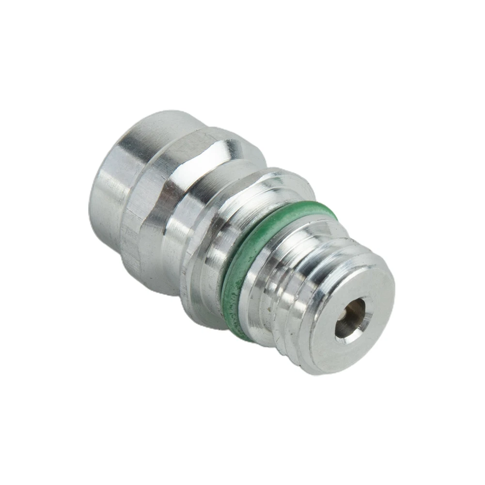 1 Pcs Auto A/C Service Valve High Side R-134a Ports Adapter Valve Cores Port Adapter Port Adapter OE Type Connector