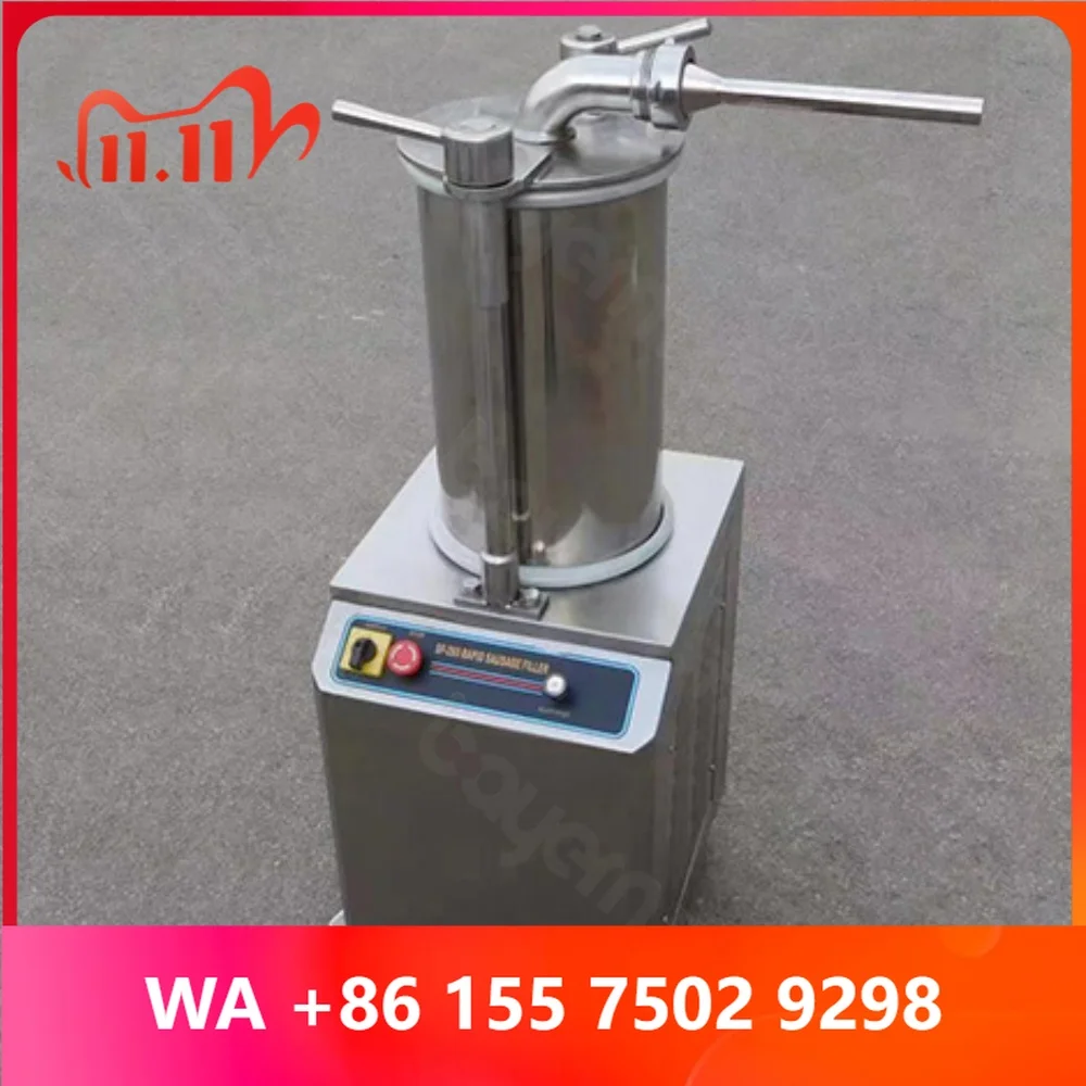 Industrial Full-automatic Food Gr Stainless Steel Multi-specification Hydraulic Sausage Stuffer