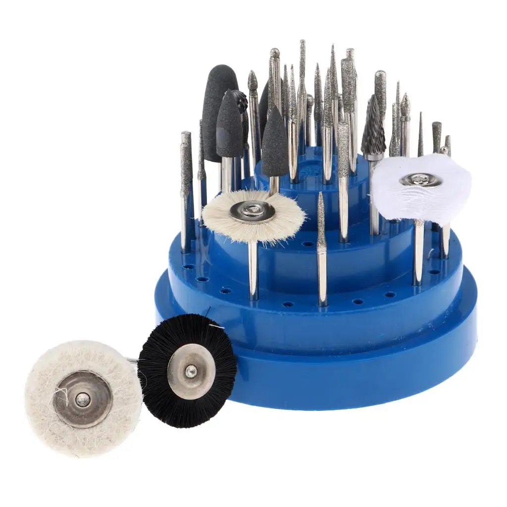 

for Nails Tungsten Steel Rotary Burrs Nail Grinding Polishing Head Set for Manicure Pedicure Nail Care